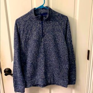 Men’s Old Navy Blue Heather Half-zip Sweater